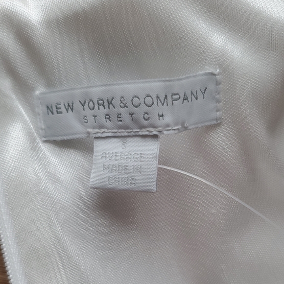 New York & Company White Floral Midi Dress - Picture 10 of 12